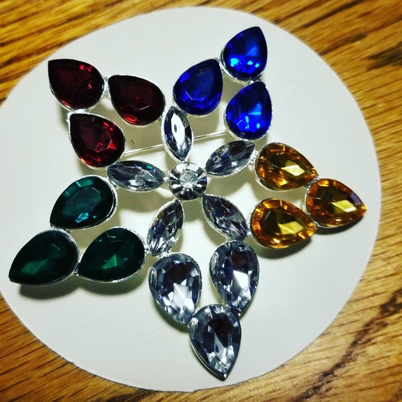 Eastern star pin and brooch... prince hall pin - Picture 3 of 4